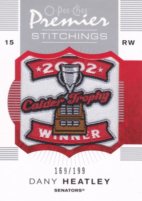 Hockey card Dany Heatley