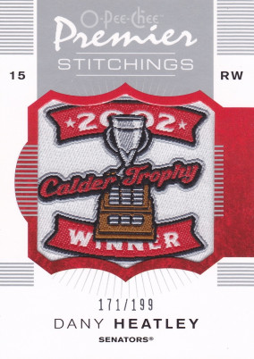 Hockey card Dany Heatley