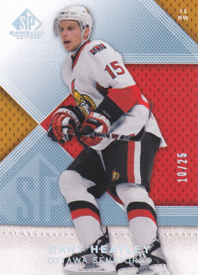 Hockey card Dany Heatley