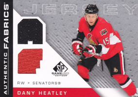 Hockey card Dany Heatley