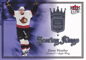 Hockey card Dany Heatley