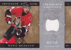 Hockey card Dany Heatley