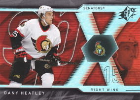 Hockey card Dany Heatley