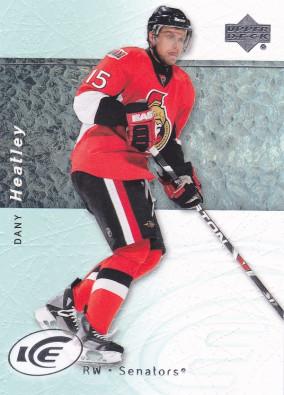 Hockey card Dany Heatley
