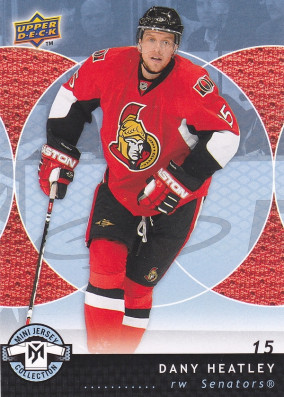 Hockey card Dany Heatley
