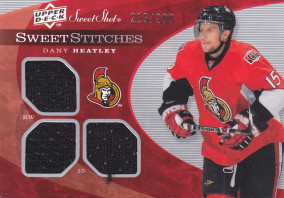 Hockey card Dany Heatley