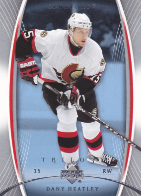 Hockey card Dany Heatley