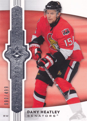 Hockey card Dany Heatley