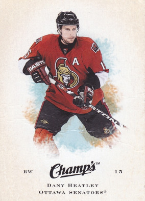 Hockey card Dany Heatley