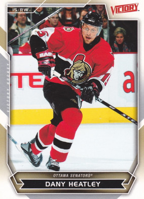 Hockey card Dany Heatley
