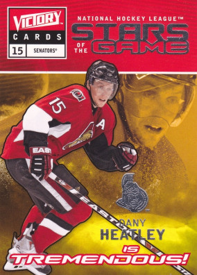 Hockey card Dany Heatley