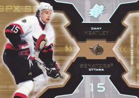 Hockey card Dany Heatley