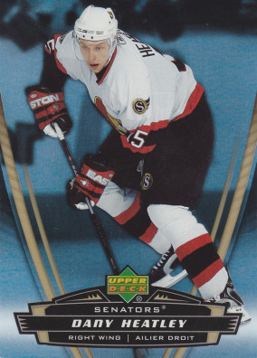 Hockey card Dany Heatley