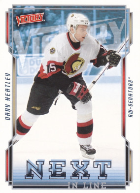 Hockey card Dany Heatley