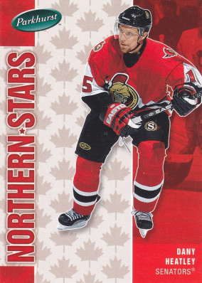 Hockey card Dany Heatley