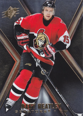 Hockey card Dany Heatley