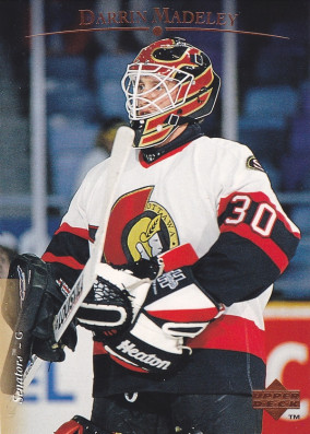 Hockey card Darrin Medeley