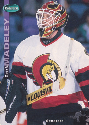 Hockey card Darrin Madeley