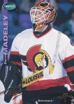 Hockey card Darrin Madeley