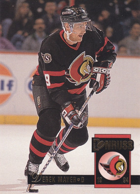 Hockey card Derek Mayer