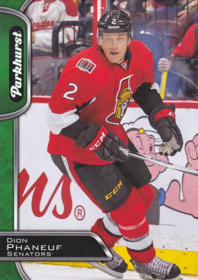Hockey card Dion Phaneuf