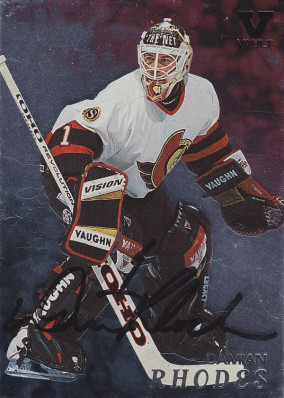 Hockey card Damian Rhodes
