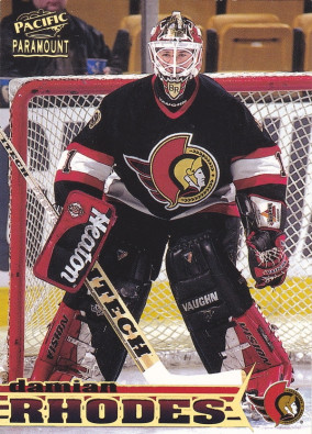 Hockey card Damian Rhodes