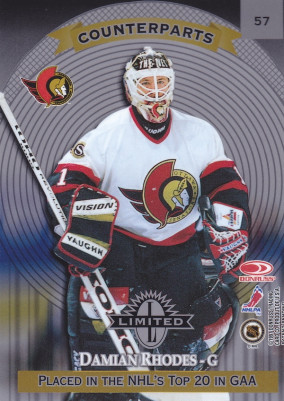 Hockey card Damian Rhodes