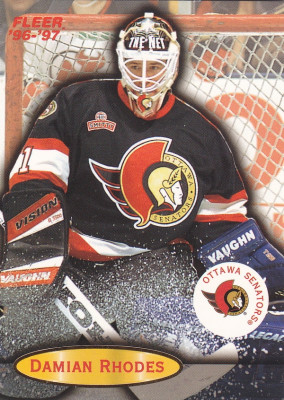 Hockey card Damian Rhodes