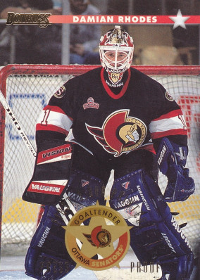 Hockey card Damian Rhodes