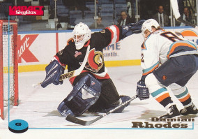 Hockey card Damian Rhodes