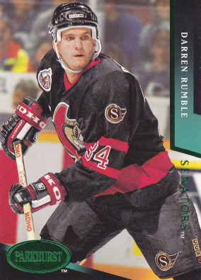 Hockey card Darren Rumble