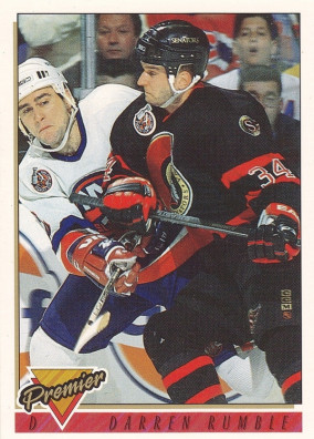 Hockey card Darren Rumble