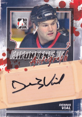 Hockey card Dennis Vail