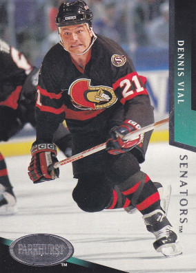 Hockey card Dennis Vail