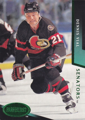 Hockey card Dennis Vail