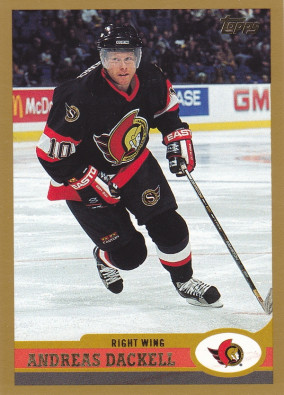 Hockey card Andreas Dackell