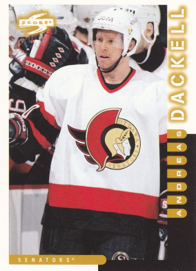 Hockey card Andreas Dackell