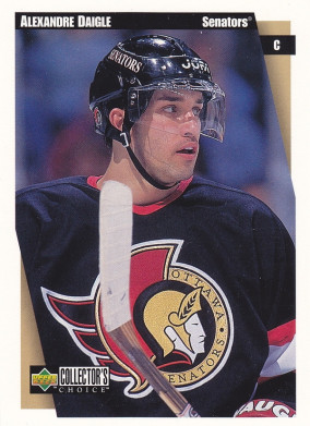 Hockey card Alexandre Daigle