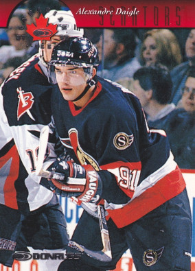Hockey card Alexandre Daigle 