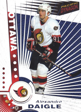 Hockey card Alexandre Daigle 