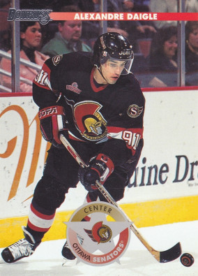 Hockey card Alexandre Daigle 