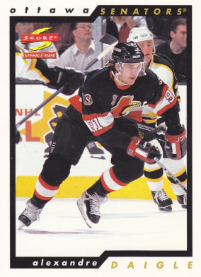 Hockey card Alexandre Daigle