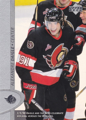 Hockey card Alexandre Daigle