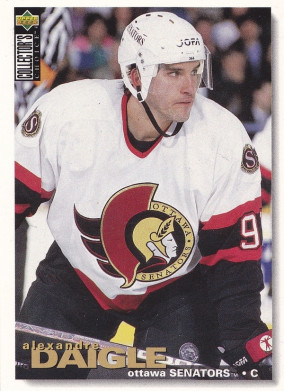 Hockey card Alexandre Daigle