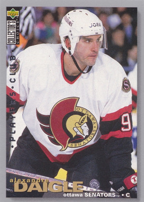 Hockey card Alexandre Daigle