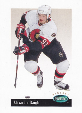 Hockey card Alexandre Daigle