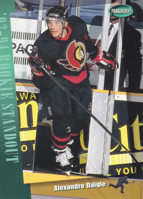 Hockey card Alexandre Daigle
