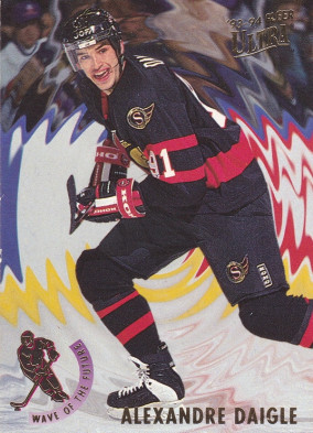 Hockey card Alexandre Daigle