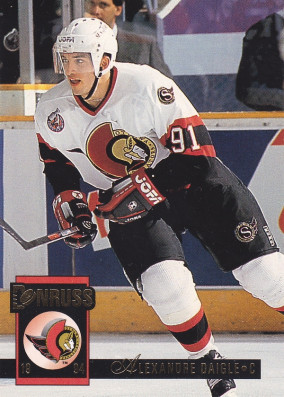 Hockey card Alexandre Daigle